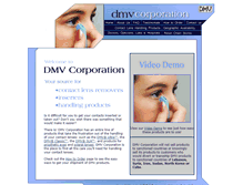 Tablet Screenshot of dmvcorp.com